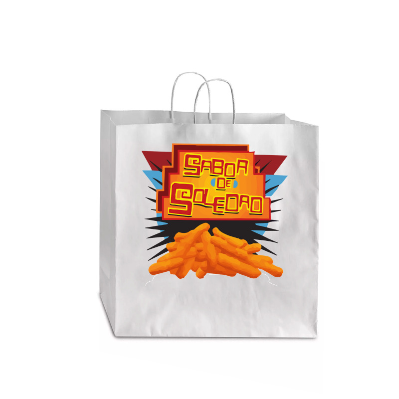 Sabor De Soledad 30 Rock Jumbo Paper Bag - 18 X 7 X 18 3/4 | Artistshot