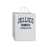 Jellico Tennessee Tn Vintage Athletic Sports Design Mart Paper Bag -13 X 7 X 17 | Artistshot