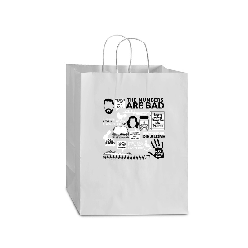 Lost Quotes Mart Paper Bag -13 X 7 X 17 | Artistshot