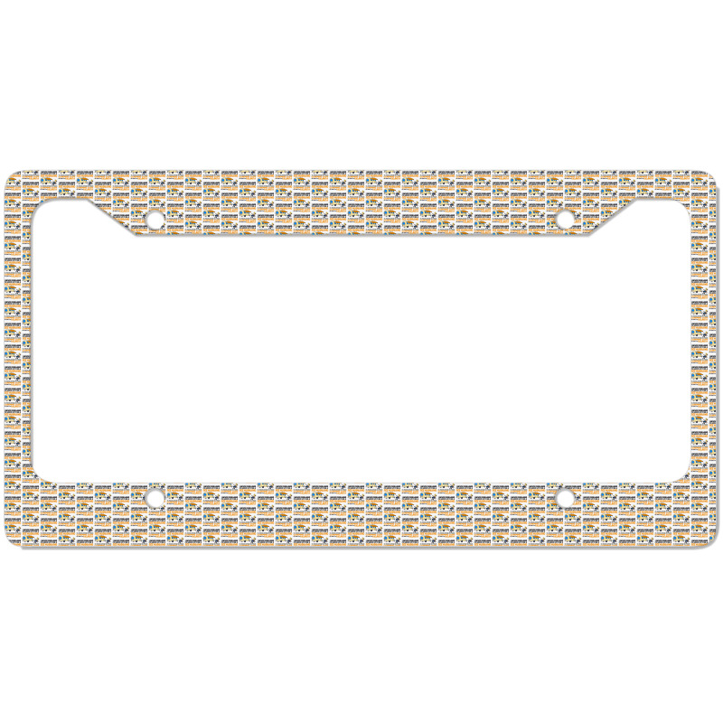 Camping Lady I Never Dreamed I'd Growed Up To E A Super Cool Husband License Plate Frame | Artistshot