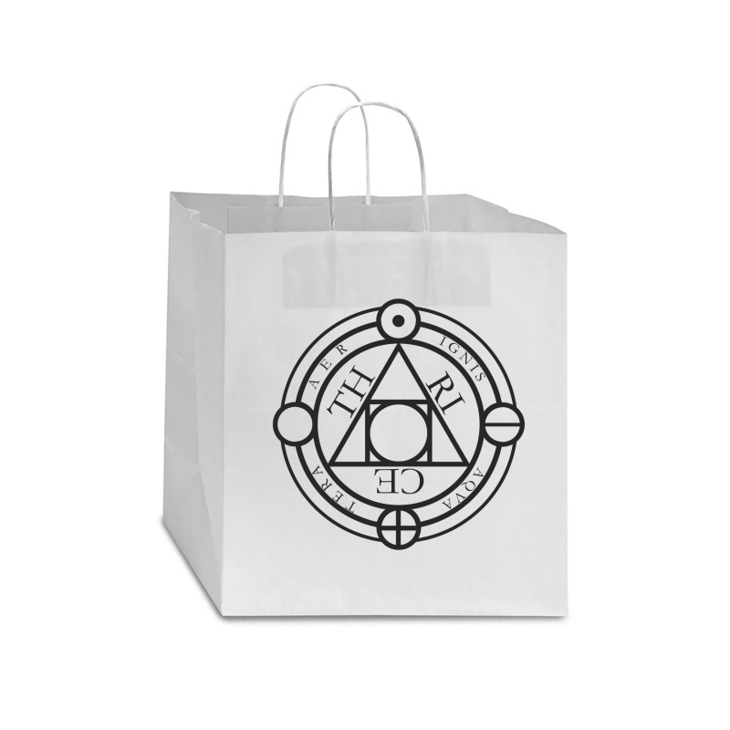 Order Mans Music Thrice The Alchemy Index Short Sleeve Tshirts Star Paper Bag - 13 X 7 X 13 | Artistshot