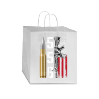 Ar-15 American Flag, Ar15 Rifle Sling Gift Gun Owner Back Star Paper Bag - 13 X 7 X 13 | Artistshot