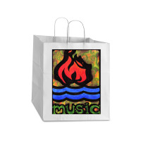 Hot Water Music Take Out Paper Bag - 14 X 10 X 15 1/2 | Artistshot