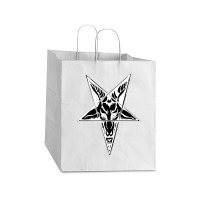 Ram Pentagram, Ram, Pentagram, Ram Pentagrams, Ram Pentagram Vintage,  Take Out Paper Bag - 14 X 10 X 15 1/2 | Artistshot