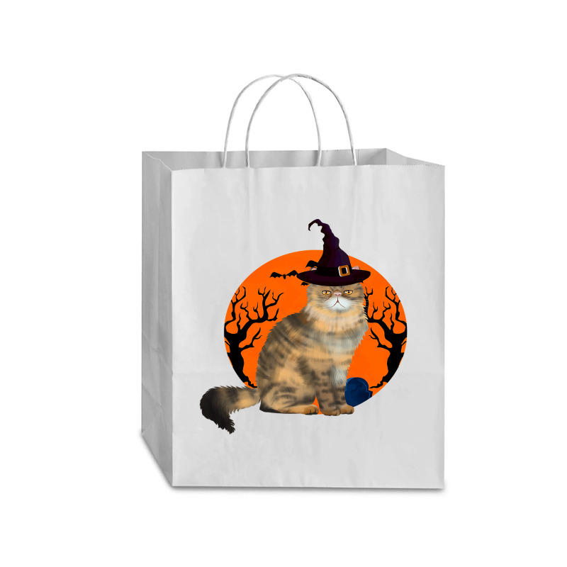 Halloween People Giving Me Peace Hand Skeleton Skull Creeps Halloween Traveler Paper Bag -13 X 6 X 15 3/4 | Artistshot