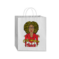 Cps Workers Child Protective Social Services Dss Black Woman Traveler Paper Bag -13 X 6 X 15 3/4 | Artistshot