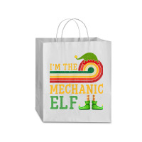 I'm The Mechanic Elf Matching Group Christmas Party Pajama Traveler Paper Bag -13 X 6 X 15 3/4 | Artistshot