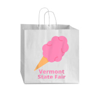 Vermont State Fair Pink Cotton Candy County Fair Vogue Paper Bag - 16 X 6 X 12 | Artistshot