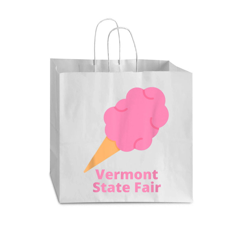 Vermont State Fair Pink Cotton Candy County Fair Vogue Paper Bag - 16 X 6 X 12 | Artistshot