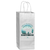 Vintage National Park Great Smoky Mountains Park Wine Paper Bag - 5 1/2 X 3 1/4 X 13 | Artistshot