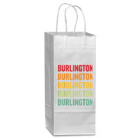 Burlington County Wine Paper Bag - 5 1/2 X 3 1/4 X 13 | Artistshot