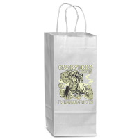 Rpg Gamer Dungeon Daddy D20 Dice Pen And Paper Board Game Classic Wine Paper Bag - 5 1/2 X 3 1/4 X 13 | Artistshot