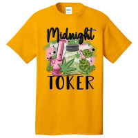 Midnight Toker Basic T-shirt | Artistshot