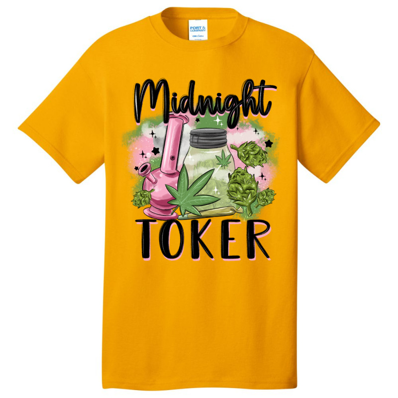 Midnight Toker Basic T-shirt | Artistshot