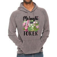 Midnight Toker Vintage Hoodie | Artistshot