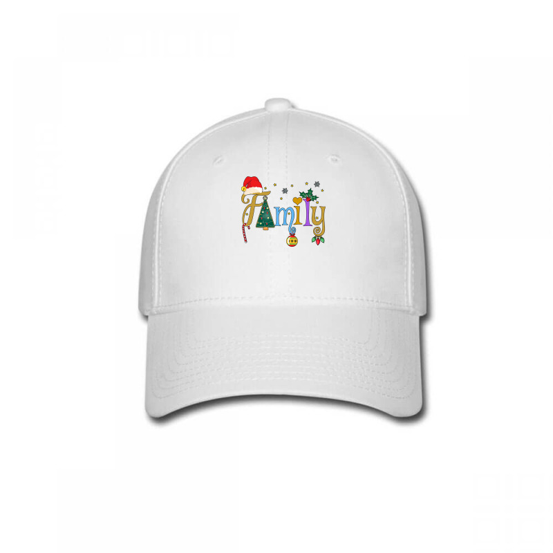 Family Letters Christmas Style Love My Family Christmas Baseball Cap by VictorCruz | Artistshot