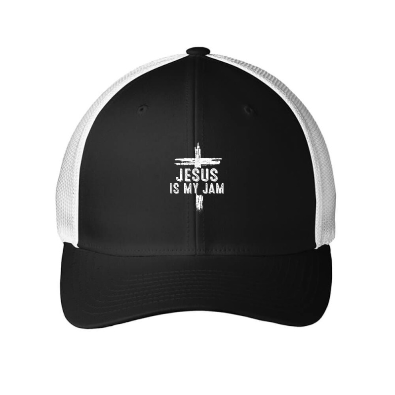 Jesus Is My Jam Christian Catholic Cross Bible Religious For Mens Wome Mesh cap by Aria-Proctor | Artistshot