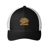 I Love Peeing Outside Funny Camping Hiking Mesh Cap | Artistshot