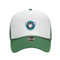 White And Green dan tdm Foam Trucker Hat - leanh88
