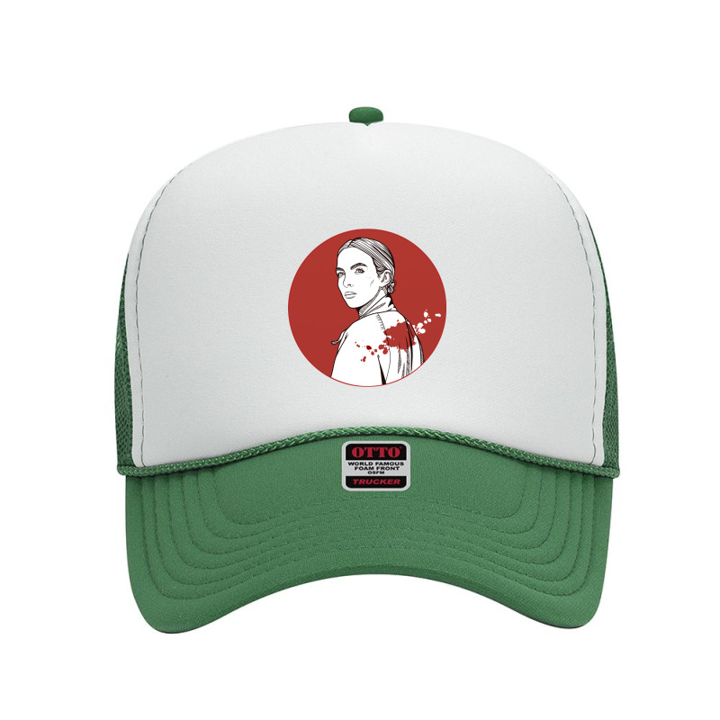 Killing Eve, Villanelle,jodie Comer,villanelle Jesus,drag,drag King,po Foam Trucker Hat | Artistshot