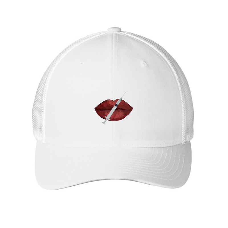 Nurse Injector Lip Filler Injections Cosmetics Tee Mesh Cap | Artistshot