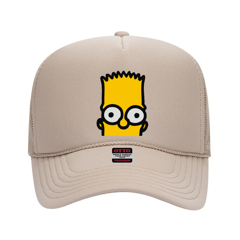 Bart Simpson Foam Trucker Hat by AGS Project | Artistshot