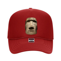 Easter Island Moai Statue Monolith World Mystery Foam Trucker Hat | Artistshot