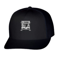 Ice Hockey Player Gift Straight Outta The Penalty Box Shirt Trucker Cap | Artistshot