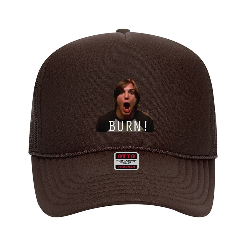 Burn! Kelso Foam Trucker Hat by cm-arts | Artistshot