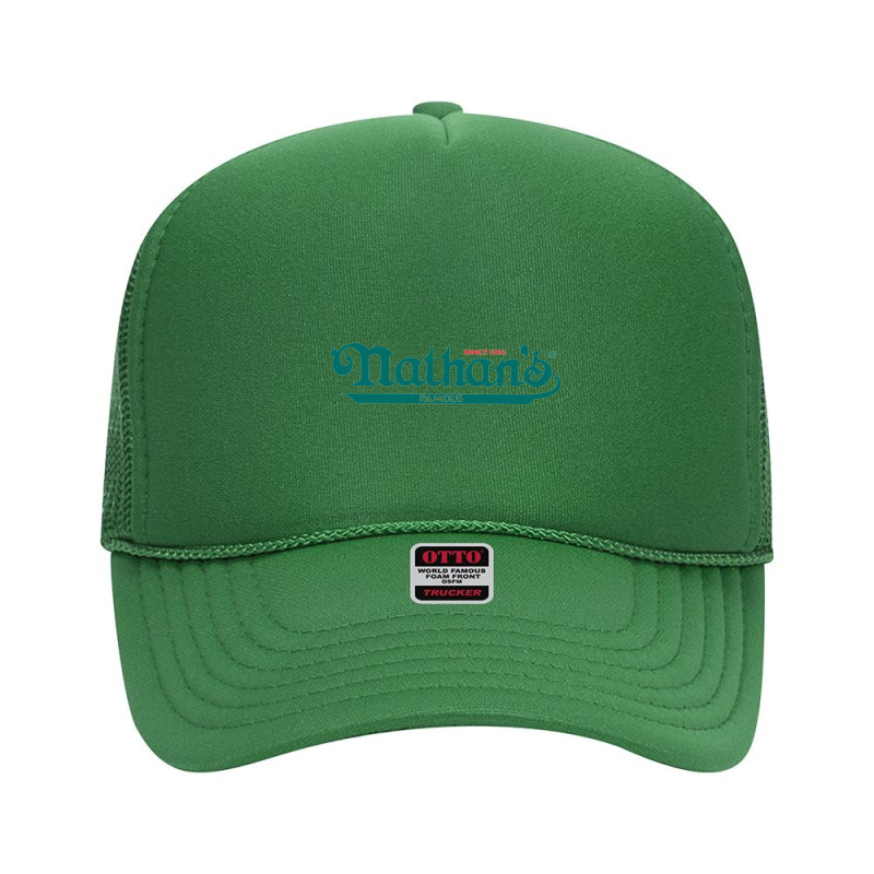 Nathan's Famous Resto Foam Trucker Hat by Leslietorresw | Artistshot