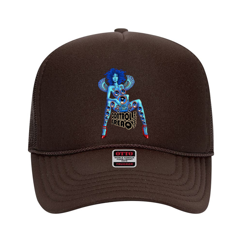 Erykah Badu-endqd Foam Trucker Hat by Kuwannin528 | Artistshot