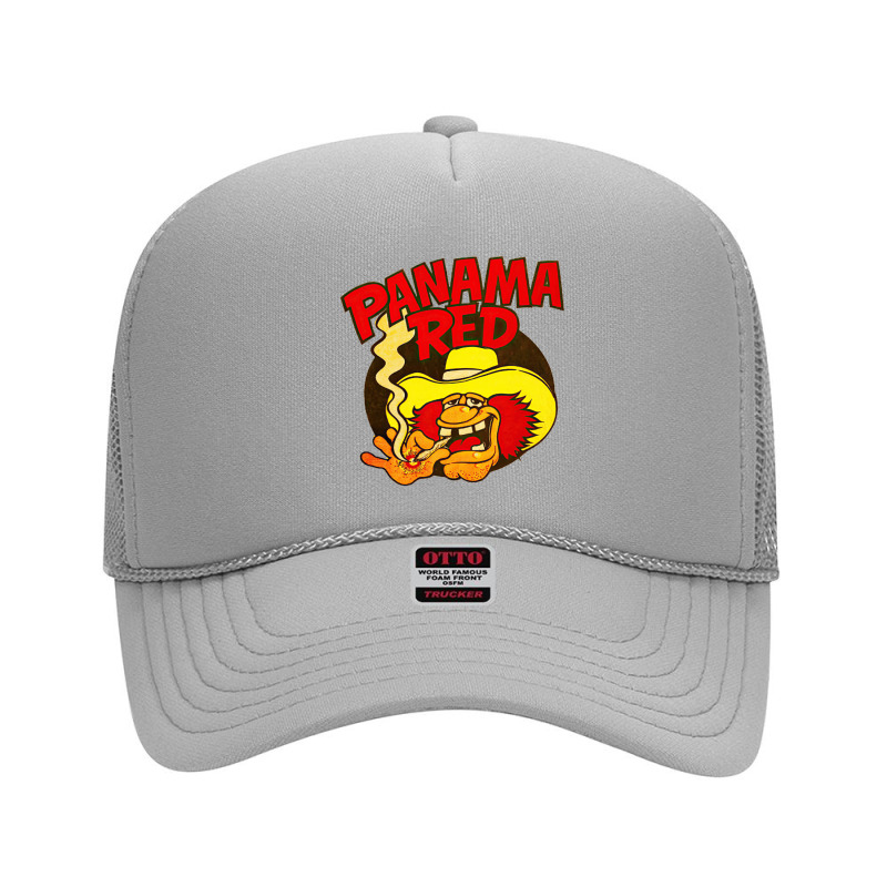 Panama Red, Panama, Weed, Marajuna, Smoke Toke, Ivory, Smoking, Cowboy Foam Trucker Hat by SHOPTERR | Artistshot