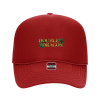 Best Double Dragon Foam Trucker Hat | Artistshot