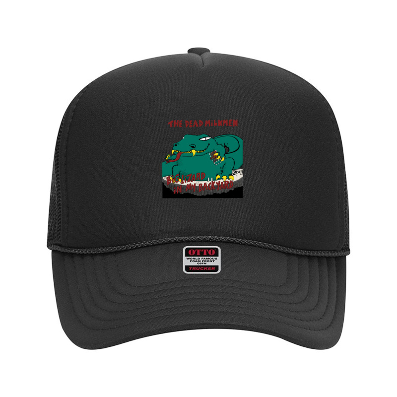 Dead Milkmen Big Lizard Foam Trucker Hat by DonnieRountree | Artistshot