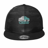 Master Of Chess Sport Grandmaster Board Game Chess Player T Shirt Camo Snapback | Artistshot