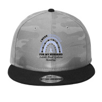 I Wear Periwinkle Husband Ibs Irritable Bowel Syndrome T Shirt Camo Snapback | Artistshot