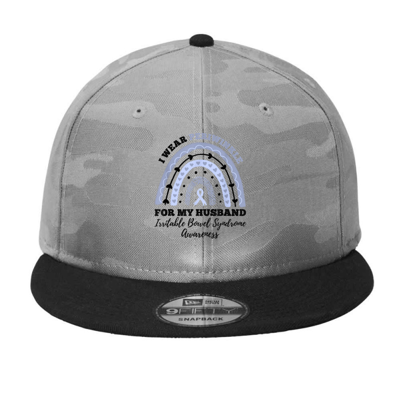 I Wear Periwinkle Husband Ibs Irritable Bowel Syndrome T Shirt Camo Snapback by graftmshindeatw | Artistshot