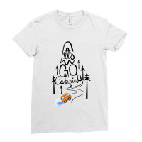 Let Go Camping Ladies Fitted T-shirt | Artistshot