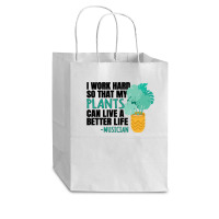 Musician Quote Cub Paper Bag - 8 X 4 1/2 X 10 1/4 | Artistshot