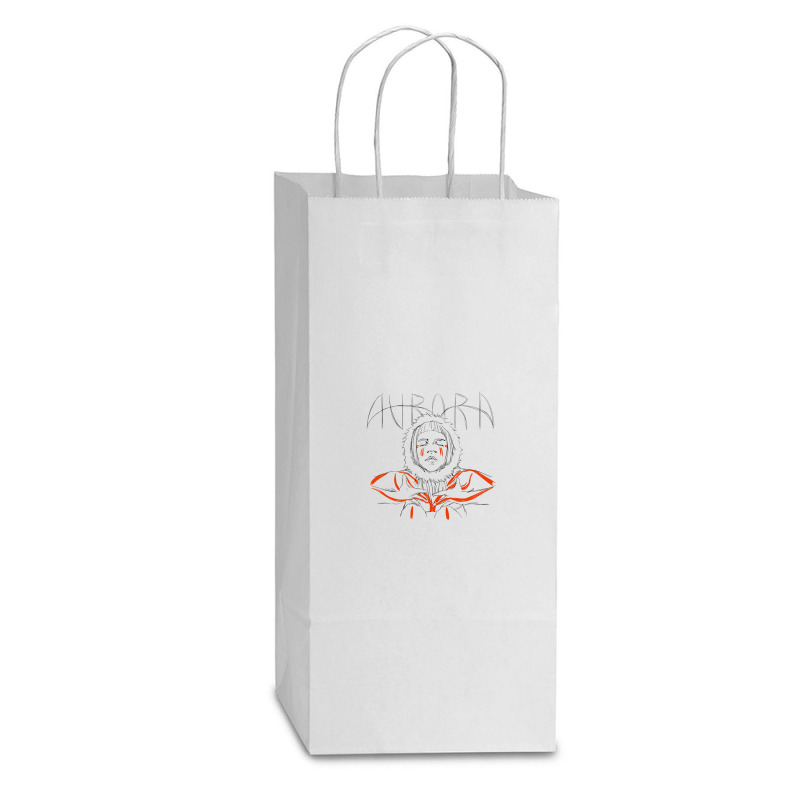 Aurora - Infections Of A Different Kind .png Double Wine Paper Bag - 6 1/2 X 3 1/2 X 12 3/8 | Artistshot