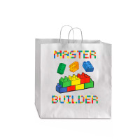 Brick Builder Blocks Building Master Builder Funny Toys Kids Jumbo Paper Bag - 18 X 7 X 18 3/4 | Artistshot