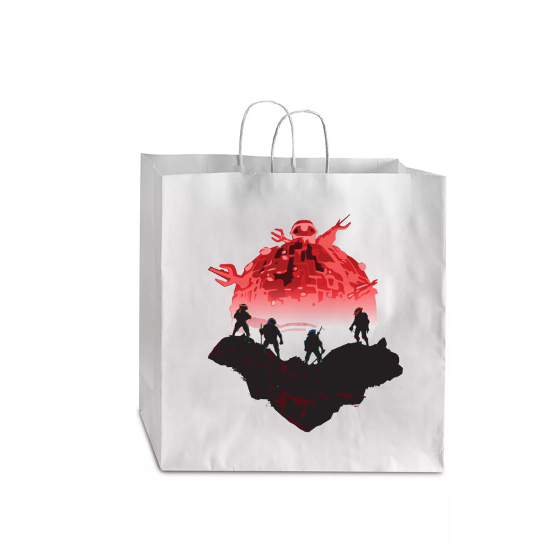 Rise Of The Technodrome Jumbo Paper Bag - 18 X 7 X 18 3/4 | Artistshot