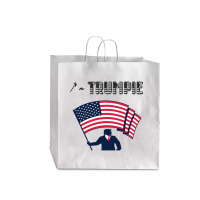 Trump Fans Jumbo Paper Bag - 18 X 7 X 18 3/4 | Artistshot