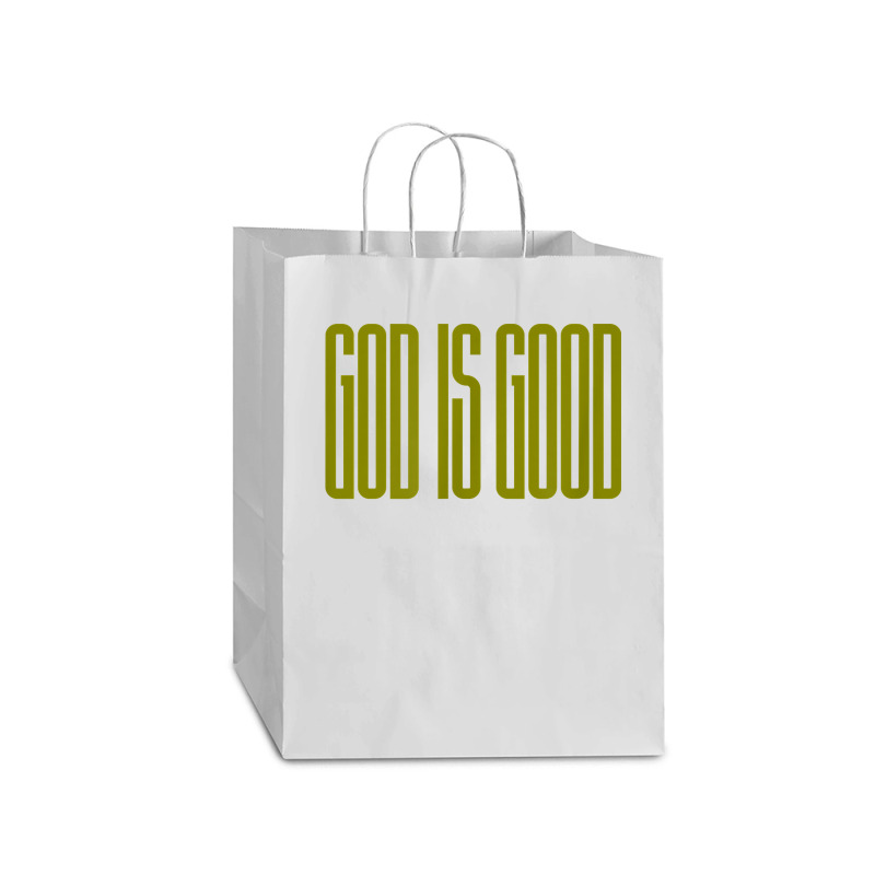 God Is Good Christian T Shirt Mart Paper Bag -13 X 7 X 17 | Artistshot