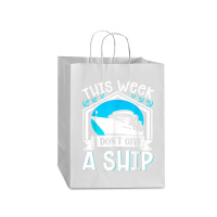 Cruise Ship Vacation Pun This Week I Dont Give A Ship Mart Paper Bag -13 X 7 X 17 | Artistshot