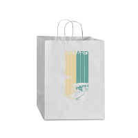 Wakeboard T  Shirt Wakeboard Gifts   Vintage 1980s Wakeboard T  Shirt Mart Paper Bag -13 X 7 X 17 | Artistshot