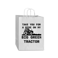 Big Green Tractor Mart Paper Bag -13 X 7 X 17 | Artistshot