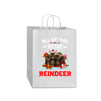 All Of The Otter Reindeer Funny Other Christmas, All Of The Otter Rein Mart Paper Bag -13 X 7 X 17 | Artistshot