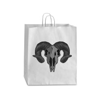 Ram Skull, Ram Skull Vintage, Ram Skull Art, Ram Skull Painting, Ram,  Queen Paper Bag - 16 X 6 X 19 1/4 | Artistshot