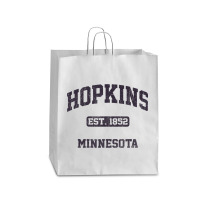 Hopkins Minnesota Mn Vintage State Athletic Style Queen Paper Bag - 16 X 6 X 19 1/4 | Artistshot